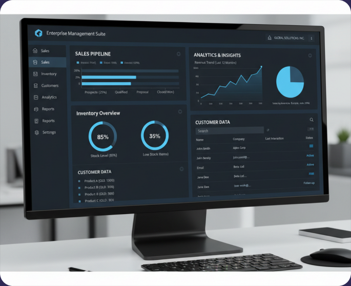 Portail e-Gov ERP & CRM