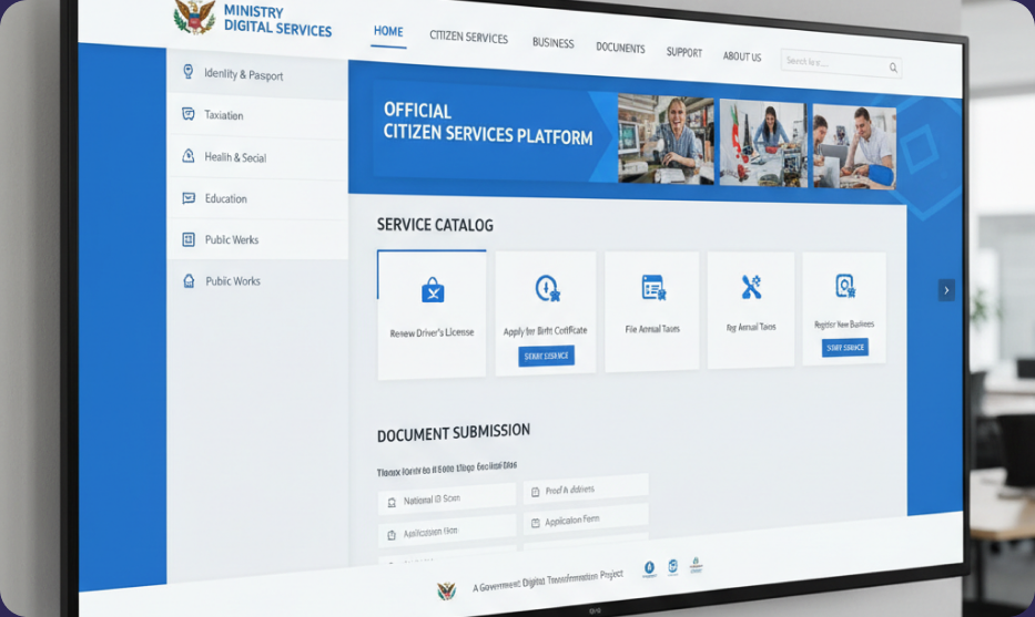 Portail e-Gov Plateforme